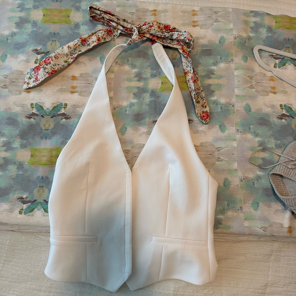 Zara vest top